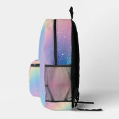 Rainbow Unicorn Glitter Bedrukte Rugzak (Rechts)