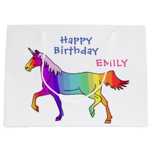Rainbow Unicorn Groot Cadeauzakje