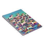 Rainbow Unicorn Imaginaire Art Carnet (Côté Droit)