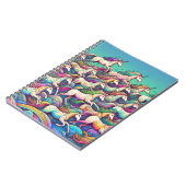 Rainbow Unicorn Imaginaire Art Carnet (Côté gauche)
