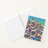 Rainbow Unicorn Imaginaire Art Carnet (Intérieur)