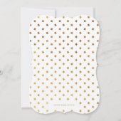 Rainbow Unicorn Invitation d'anniversaire (Dos)