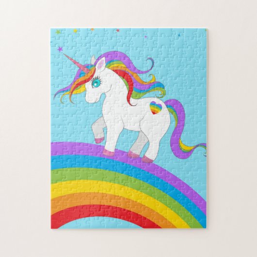 RAINBOW UNICORN JIGSAW PUZZLE (Vertical)