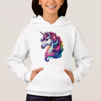 Rainbow Unicorn Kinder Hoodie - Magisch comfort en