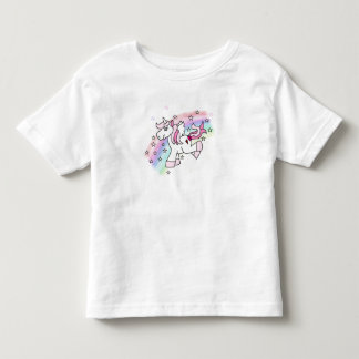 Rainbow Unicorn Kinder Shirts