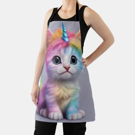 Rainbow Unicorn Kitten Schort (Insitu)