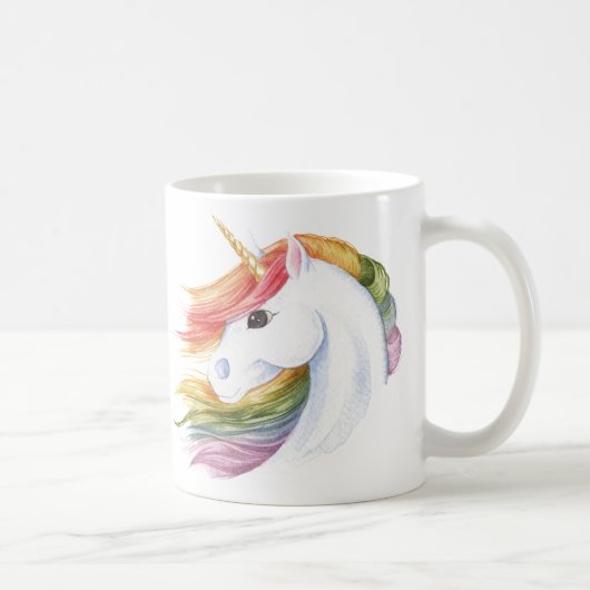 Rainbow Unicorn Koffiemok (Rechts)