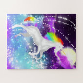 Rainbow Unicorn Legpuzzel (Horizontaal)