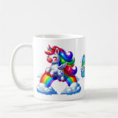 Rainbow Unicorn Magic Mug 11 oz (Gauche)