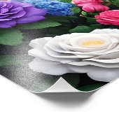 Rainbow Unicorn One Foto Afdruk (Hoek)