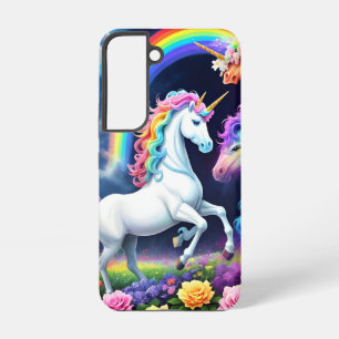 Rainbow Unicorn One Samsung Galaxy Hoesje