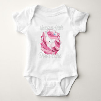 Rainbow Unicorn Party Baby Bodysuit