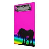 Rainbow Unicorn Party Mini Klembord (Angled2)