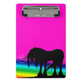 Rainbow Unicorn Party Mini Klembord