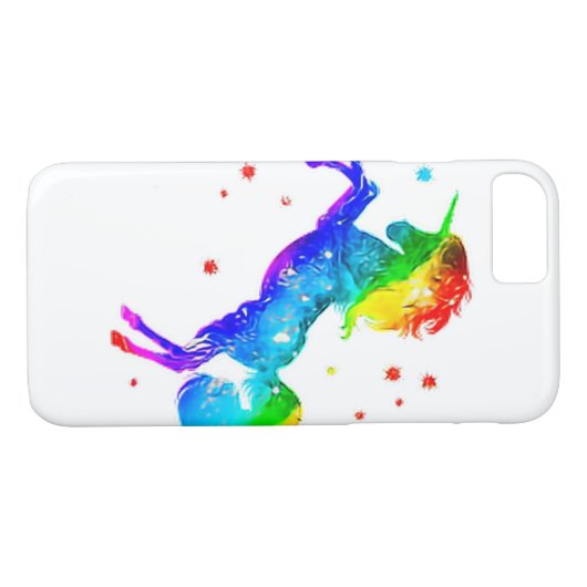 Rainbow Unicorn Phone Case (Achterkant (Horizontaal))
