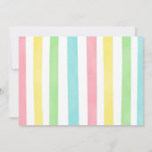 Rainbow Unicorn Photo Invitation (Dos)