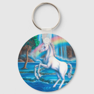 Rainbow Unicorn Sleutelhanger