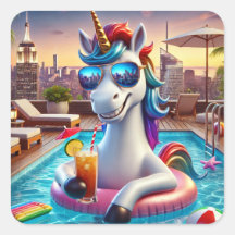 Rainbow Unicorn Sticker