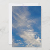 Rainbow Unicorn Sun Clouds 1e verjaardagsfeest Kaart (Achterkant)