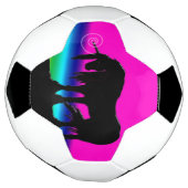 Rainbow Unicorn Voetbal (Gedraaid)