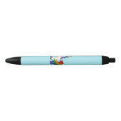 Rainbow Unicorn Zwarte Inkt Pen (Voorkant)