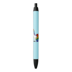 Rainbow Unicorn Zwarte Inkt Pen
