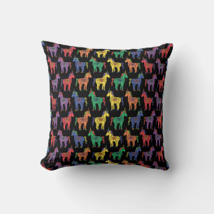 Rainbow Unicorns Colorful Sierkussen