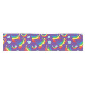Rainbow Unicorns Korte Tafelloper (Horizontaal)