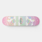 Rainbow Unicorns Skateboard (Horz)