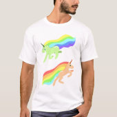 Rainbow Unicorns T-shirt (Voorkant)