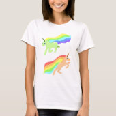 Rainbow Unicorns T-shirt (Voorkant)