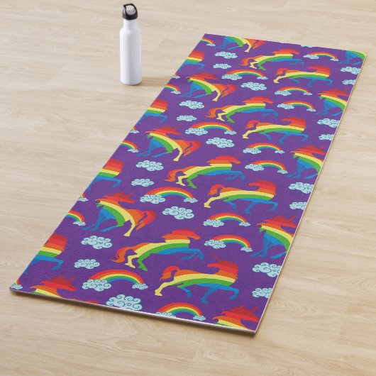 Rainbow Unicorns Yogamat (In situ)