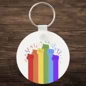 Rainbow Unity First Pride Sleutelhanger