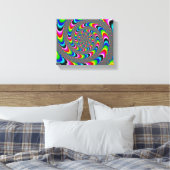 Rainbow Universe - Fractal Art Canvas Afdruk (Insitu (Slaapkamer))