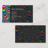 Rainbow Universe - Fractal Art Visitekaartje (Voorkant / Achterkant)