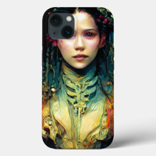 Rainbow Urchin Fantasy Sci-Fi iPhone 13 Hoesje