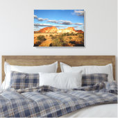 Rainbow Valley canvasprint Canvas Afdruk (Insitu (Slaapkamer))