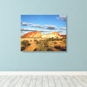 Rainbow Valley canvasprint Canvas Afdruk (Insitu (Houten vloer))