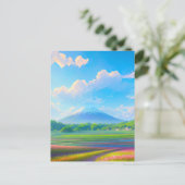 Rainbow Valley en Snowy Mountain Briefkaart (Staand voorkant)