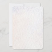 Rainbow verjaardagsfeestuitnodiging kaart (Achterkant)