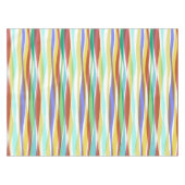 Rainbow Verticale stripes Pastel Kleurig Tafelkleed (Voorkant (Horizontaal))