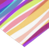 Rainbow Verticale stripes Pastel Kleurig Tafelkleed (Gekanteld)