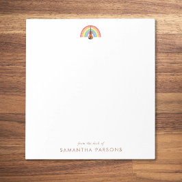 Rainbow Violin Muziekleraar Notitieblok