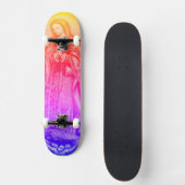 Rainbow Virgin Mary Skateboard Deck (Recto)