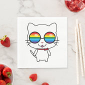 Rainbow Vision Pride Cat Servet (Insitu)