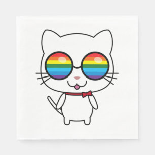 Rainbow Vision Pride Cat Servet