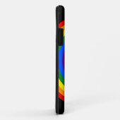 RAINBOW VLAG BUTTON + uw teken of tekst Case-Mate iPhone Case (Achterkant/rechts)