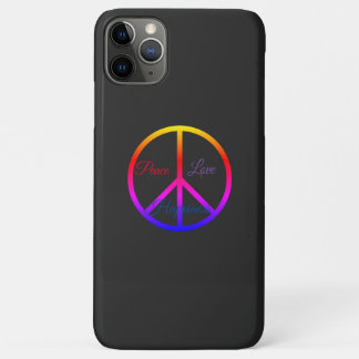 Rainbow-vredesbord iPhone 11 Pro Max Hoesje