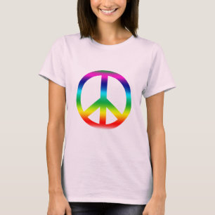 Rainbow-vredesproducten T-shirt
