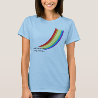 Rainbow W/Scripting T T-Shirt